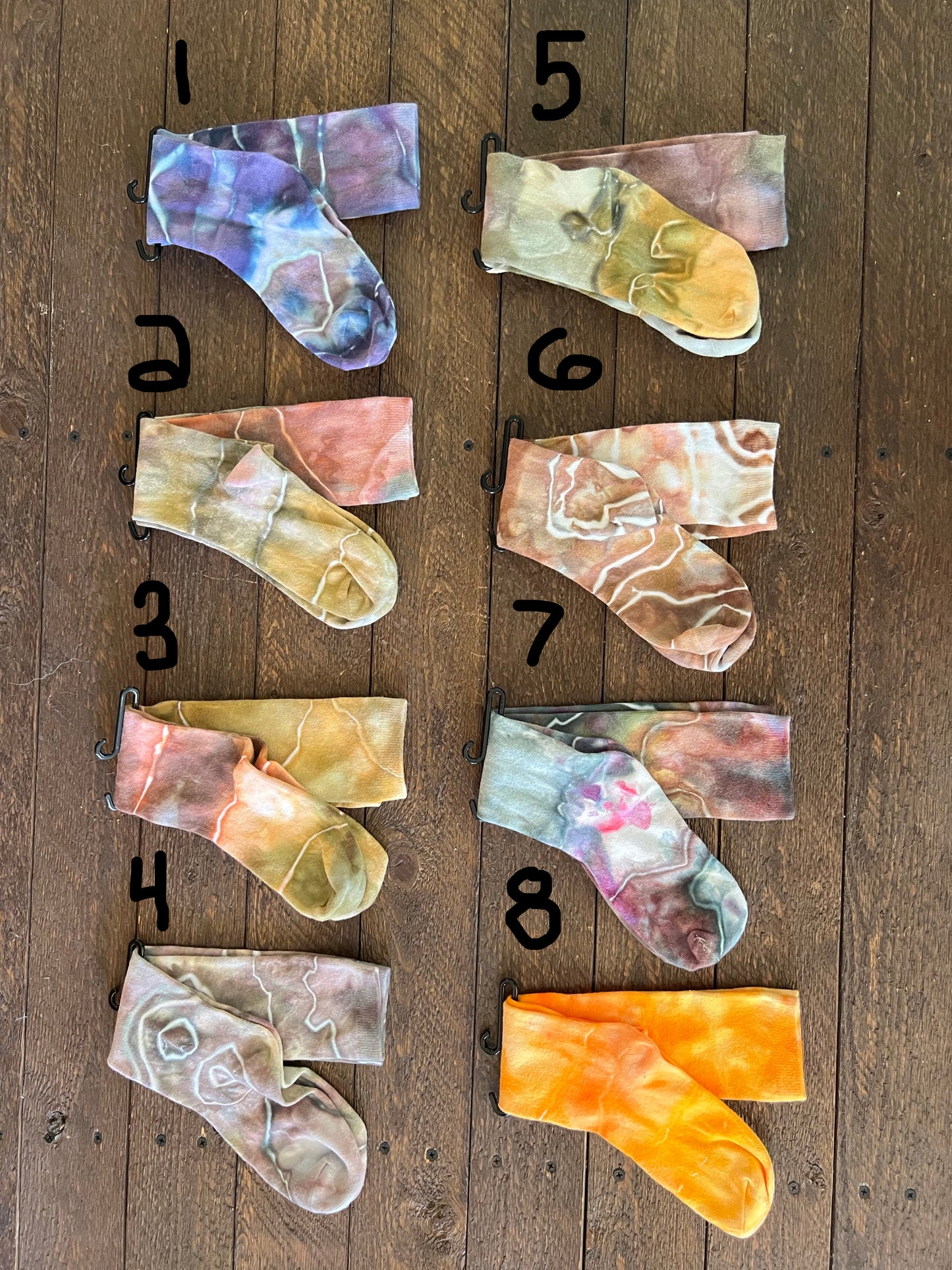 Ice Dyed Socks!
