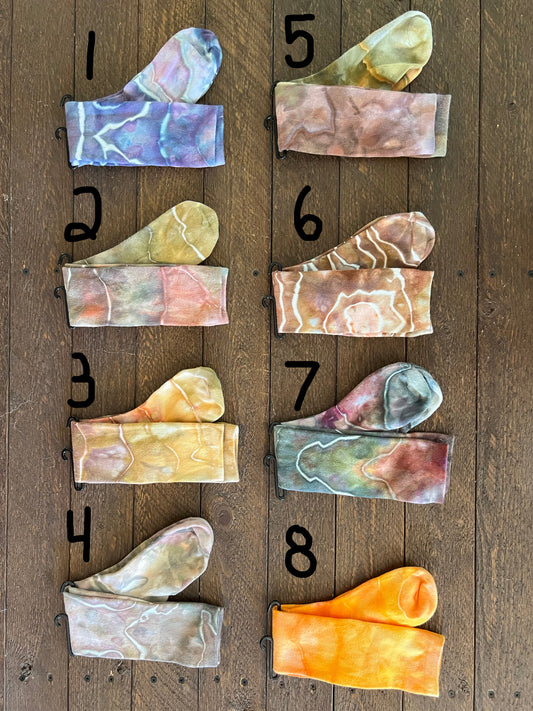 Ice Dyed Socks!