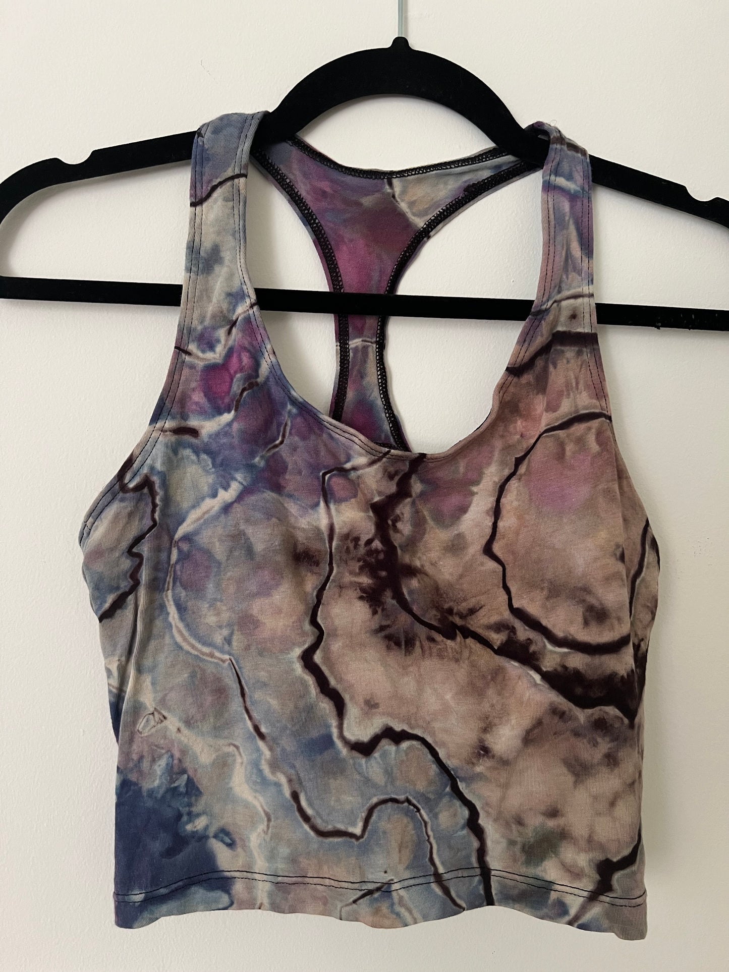 Medium - Dark Orchid Cropped Tank