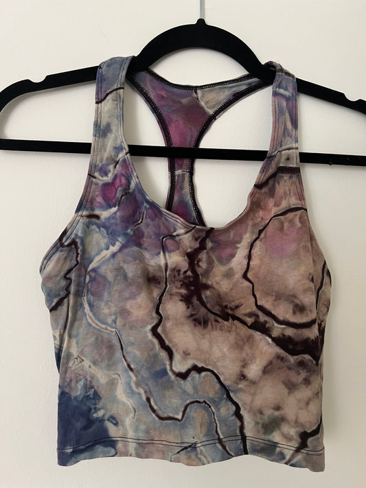 Medium - Dark Orchid Cropped Tank