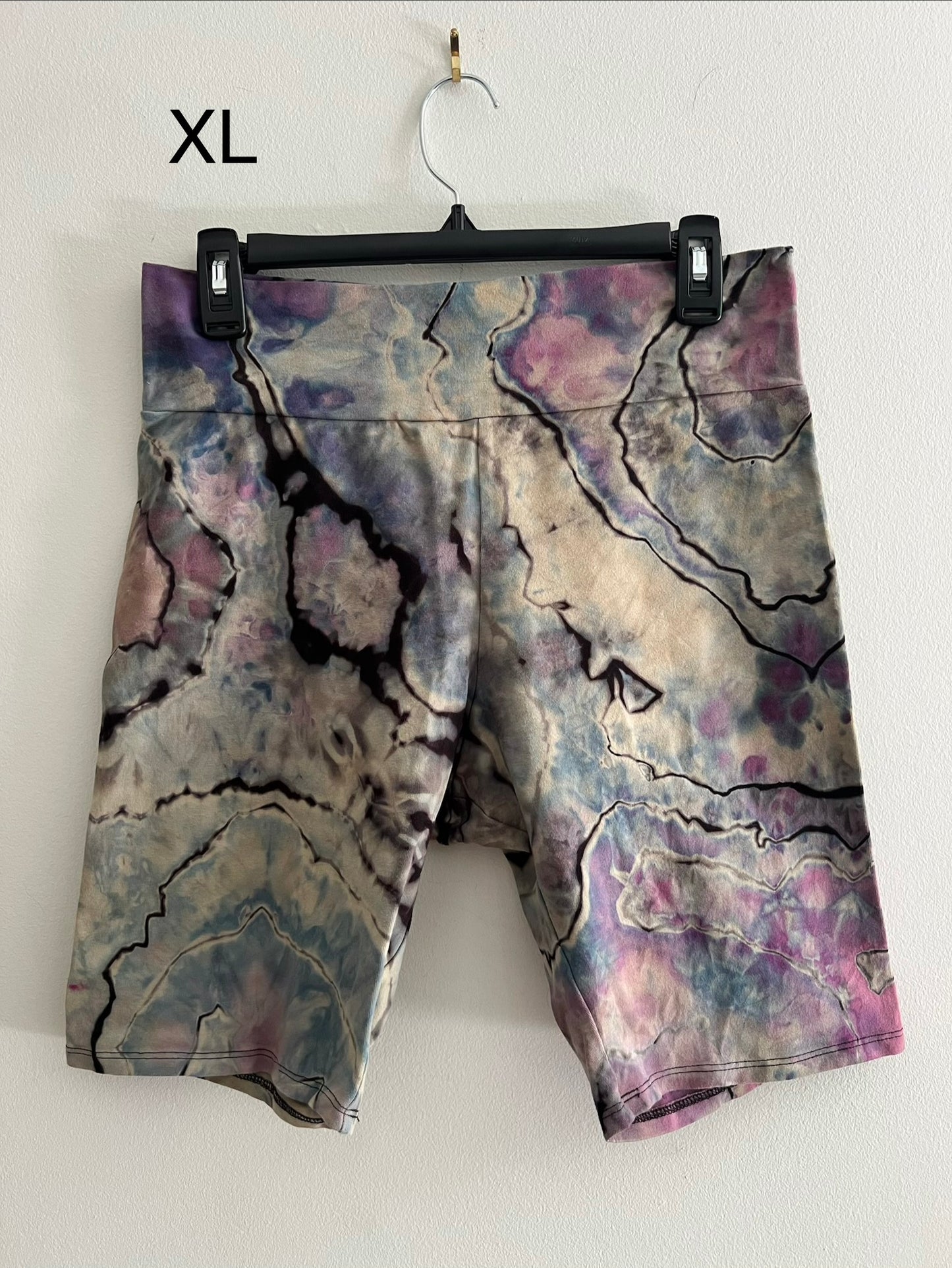 XL - Dark Orchid Biker Shorts