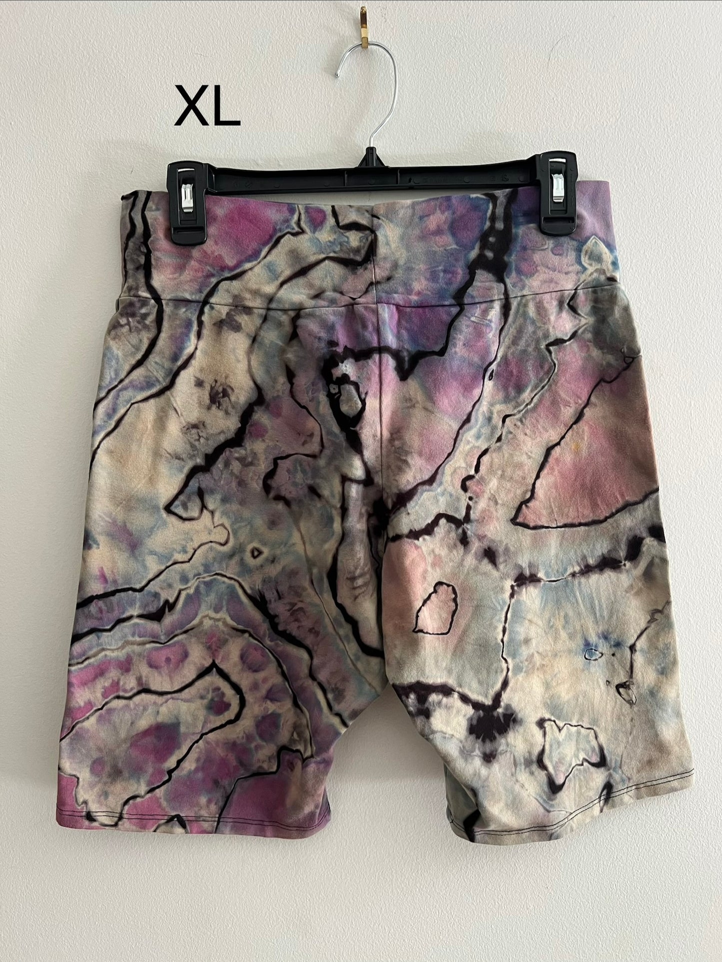XL - Dark Orchid Biker Shorts